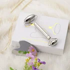 Beauty Beauty Cold Face Ball Stick 3d Facial Metal Jade Massage Roller