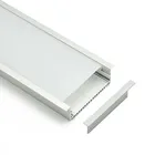 Wide T shape recessed and surface mounted for ceiling and wall led aluminum channel