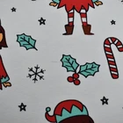 french terry cotton lycra digital printing knit fabric