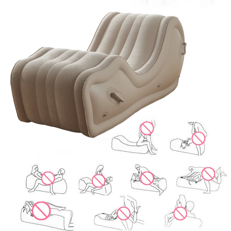 For Living Room Sex Sofa Bed Pvc Sex Furniture Air Cushion Bdsm Sexy