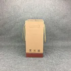 Customized strengthen corrugated cardboard flexo printing 6 bottles red wine box with handle