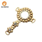 Fashion decorative metal sandal chain buckle ladies decoration for shoes
