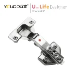 Soft closing clip on cabinet hinge 2 hole for European screws