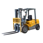 3 stage mast forklift 3 ton compact diesel forklift for sale