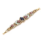 Navettes flower female jewelry bracelet russian gold plated bracelet qingdao