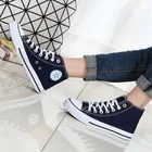 Manufacturers Cheap Wholesale Large Size Fashion Canvas Shoes Men Women Sneakers Low High Top Canvas Daily Couple Shoes