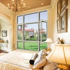 Custom Good Quality Aluminum Profile Window And Door Section Casement Window Series