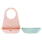 Children Baby Bibs Foldable Waterproof Infant Silicone Baby Bib impermeabile baby safe and healthy bibs silicone