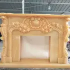 Fireplace Fireplacefireplace Customized Home White Marble Stone Fireplace With Good Price