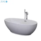 Wholesale Seamless Connected Freestanding Bath 2 Person Soaking Tub in White