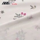 Soft feeling 40s 65/35 interlock printed knit jersey fabric cotton polyester