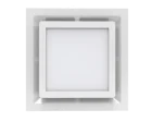 Proyum High Air Flow Ventilation Fan Square Ceilling Exhaust Fan with LED Light