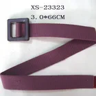 Wholesale factory nylon fabric webbing woven removable buckles belt
