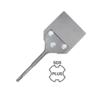 SDS Plus Replacement Blade Tile Floor Scraper Tool Thinset Removal Chisel Bit for Removing Floor Tile Thinset