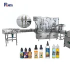 Bottle Machine Automatic Essential Oil Dropper Bottle Filling Capping Labeling Machine Line