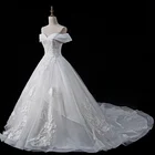 Gown Alibaba Luxury Women 2021 Wedding Party Dresses Bridal Gown China