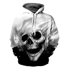QUDING Drop shipping Men's hooded sweatshirt High Quality Polyester custom all over print pullover hoodies