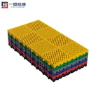 400*800*40mm For car wash grille anti slip pp interlocking garage floor tiles removable carwash plastic floor grating mats
