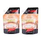 Retort Pouch Stand Up Retort Food Packaging Bag Soup Sauce Pouch For Tomato Soup