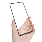 Full glue edge to edge 9H glass shield 9D silk printing anti-shock tempered glass screen protector for Samsung A71