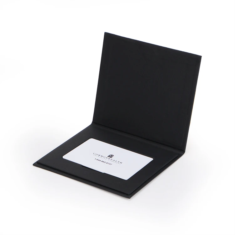custom luxury giftcard business card packaging paper box vip
