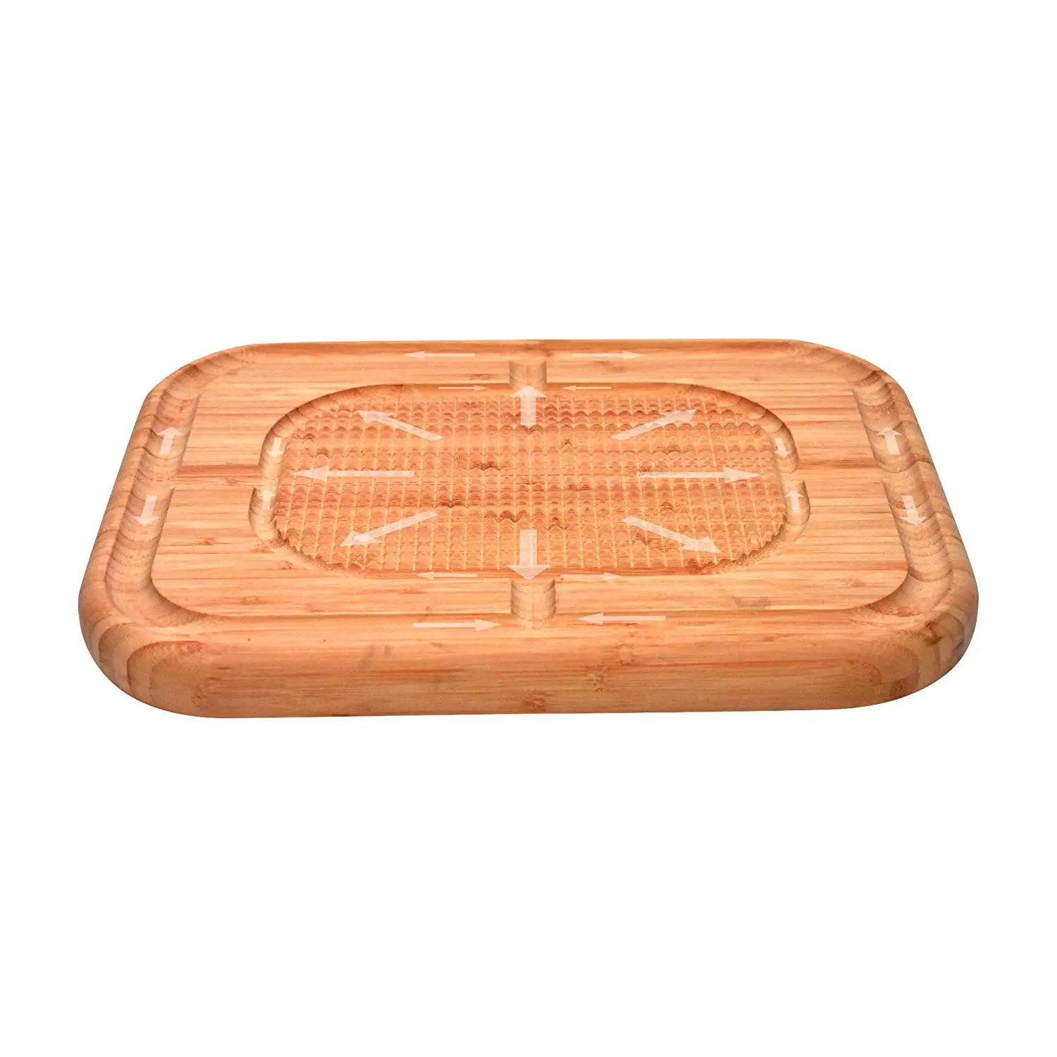 bamboo wood beef and poultry chopping board and butcher block