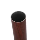 wooden print anodized aluminum profile aluminum pipe