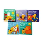 Customized baby board book children cardboard story books printing