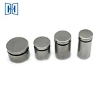 Wall mount sign Glass standoff hollow stainless steel polish advertising nail available for many size
