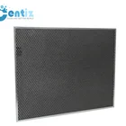 Activated carbon Panel Board Metal Mesh Air filter for Ventilation System