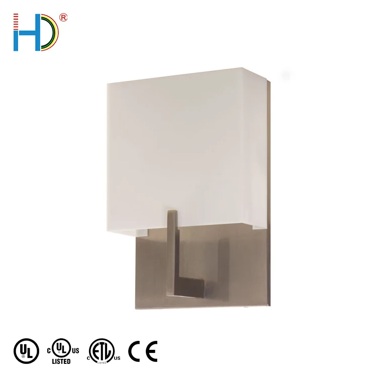 Good Prices Bedside White Acrylic Sconce Wall Lamp Light For Bedroom