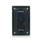 Socket Twin Ac Socket Safety Household Us Standard Ac Wall Socket Plug 110-250V Twin Socket