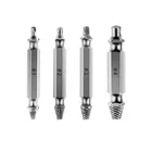 4 Pcs/set Damage Screw Bolt Remover Double Side Damaged Screw Extractor Drill Bits Out Bolt Stud Car Tool S2 Steel