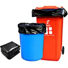 Big size heavy duty Black trash Bag garbage Bag