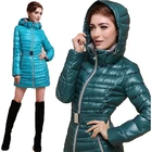 Fashion Fox Fur Collar Ladies Winter Glossy Leather Cotton Jacket