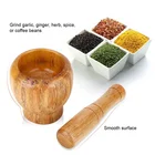 Mortar Fancy Modern Wooden Mortar And Pestle