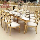 Glass Dinning Table Glass Table Mirror Glass Top Golden Stainless Steel Legs Triangle Dinning Table Set