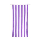 Promotional Towel China Wholesale Promotional Quick Dry Striped Microfiber Printed Beach Towel With Custom Logo Bag