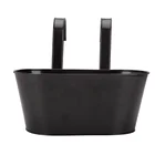 Vintage metal double hook flower pot hanging planter for gift