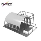 Portable Design 3D special circle exhibition trade show booth advertising display