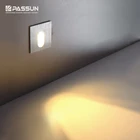 Aluminum Wall Led Led Led Stair Light Recessed Modern Design Aluminum Indoor Recessed Wall Foot Lamp Led Stair Step Light