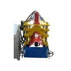 Roof ridge tiles building materials machinery metal roof ridge cap roll forming machine