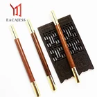 Office high quality promotional wood pen custom laser engrave logo pen