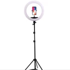 photography mini microphone lightweight camera 18 inch with stand for led selfie ring light