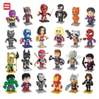 Plastic Toy Plastic Toy Educational Plastic Micro Size Building Block Mini Superhero Action Figure Model Wholesale Toy From China