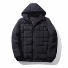 Blank Standard Black Anti-static Hoodie Winter Down Jacket