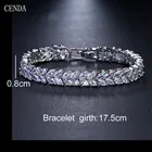 Aaa Cubic Zirconia Bracelets Custom AAA Cubic Zirconia Wheat Shape Adjustable Diamond Luxury Bracelets Women