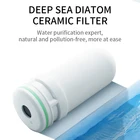 Tap Water Filter Ceramic Filter Element Activated Carbon Filtration AMP-A-2