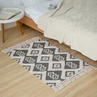 China Wholesale Turkey modern pattern design home decor custom cotton woven bedroom car floor mats