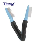 Home Tick Removal Tool Stainless Steel Fine Toothed Flea Remover Comb for dog cat pet